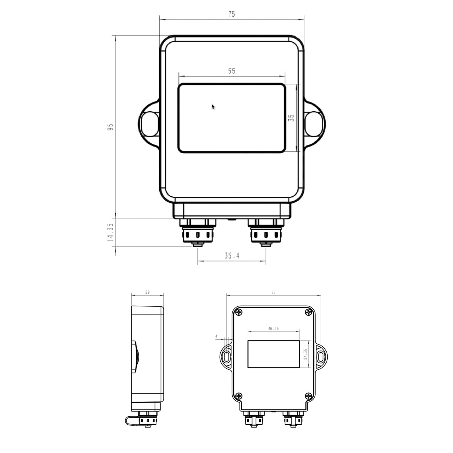 Milesight TS301-868M · Sensor Temperatura · LoRaWAN® · EU868